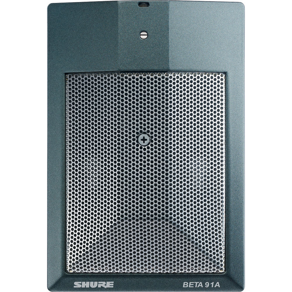 Shure Micrófono de Superficie Beta 91A - Patrón Polar Half-Cardioide, Respuesta de Frecu