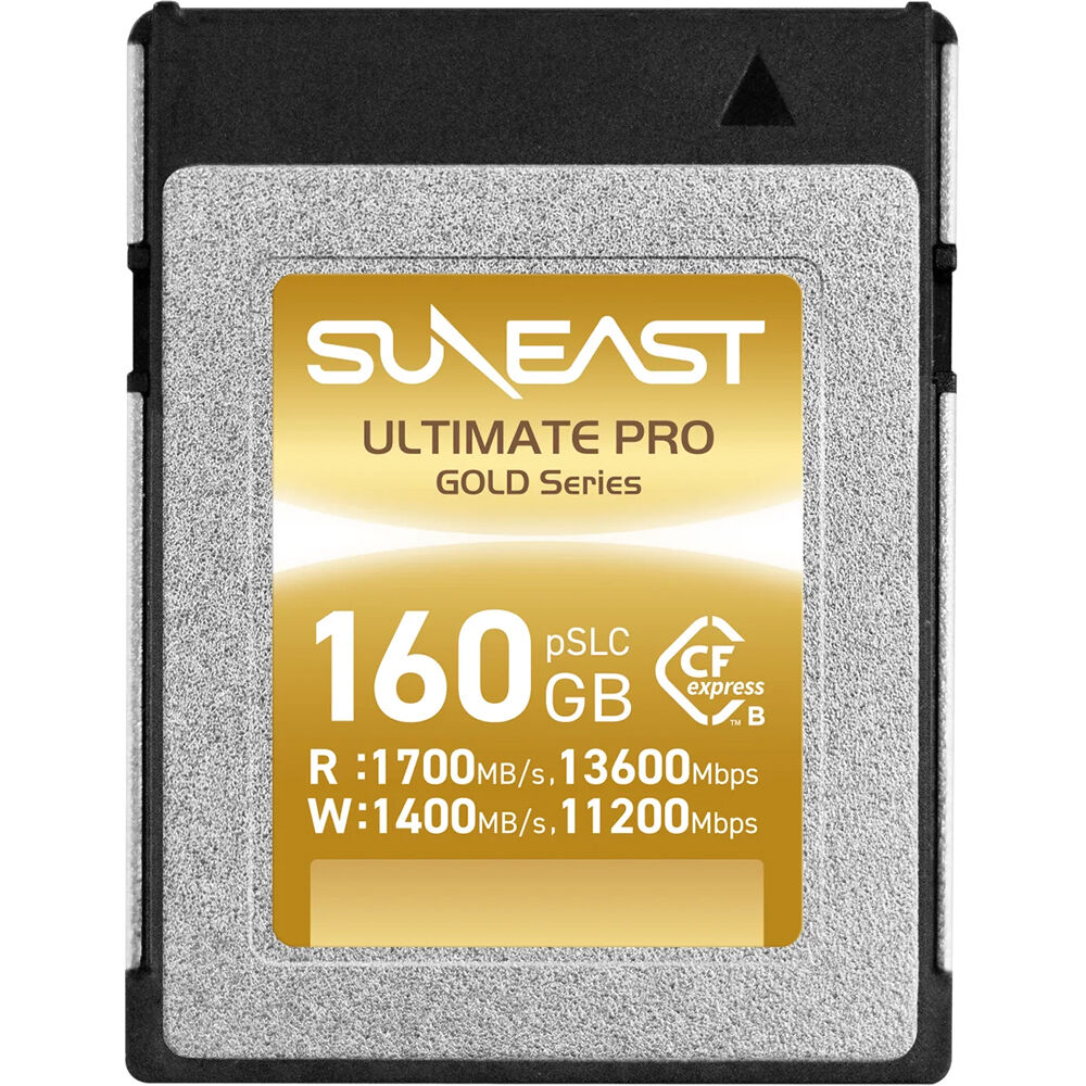 SUNEAST Tarjeta de Memoria CFexpress Type B 160GB Ultimate Pro - Velocidad de Lectura 1700