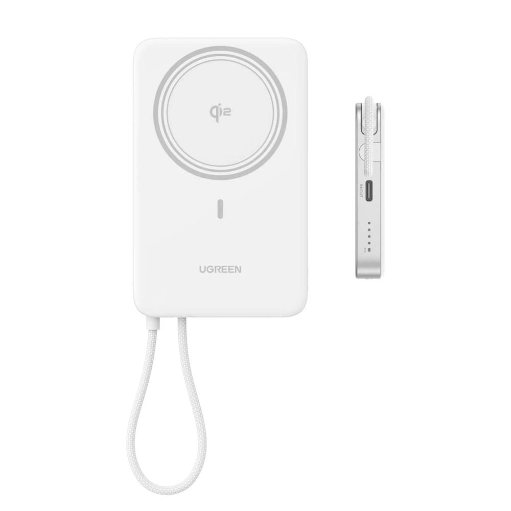 Power Bank Ugreen PB570 Magflow Qi2 30W 10000mAh Ultra Slim