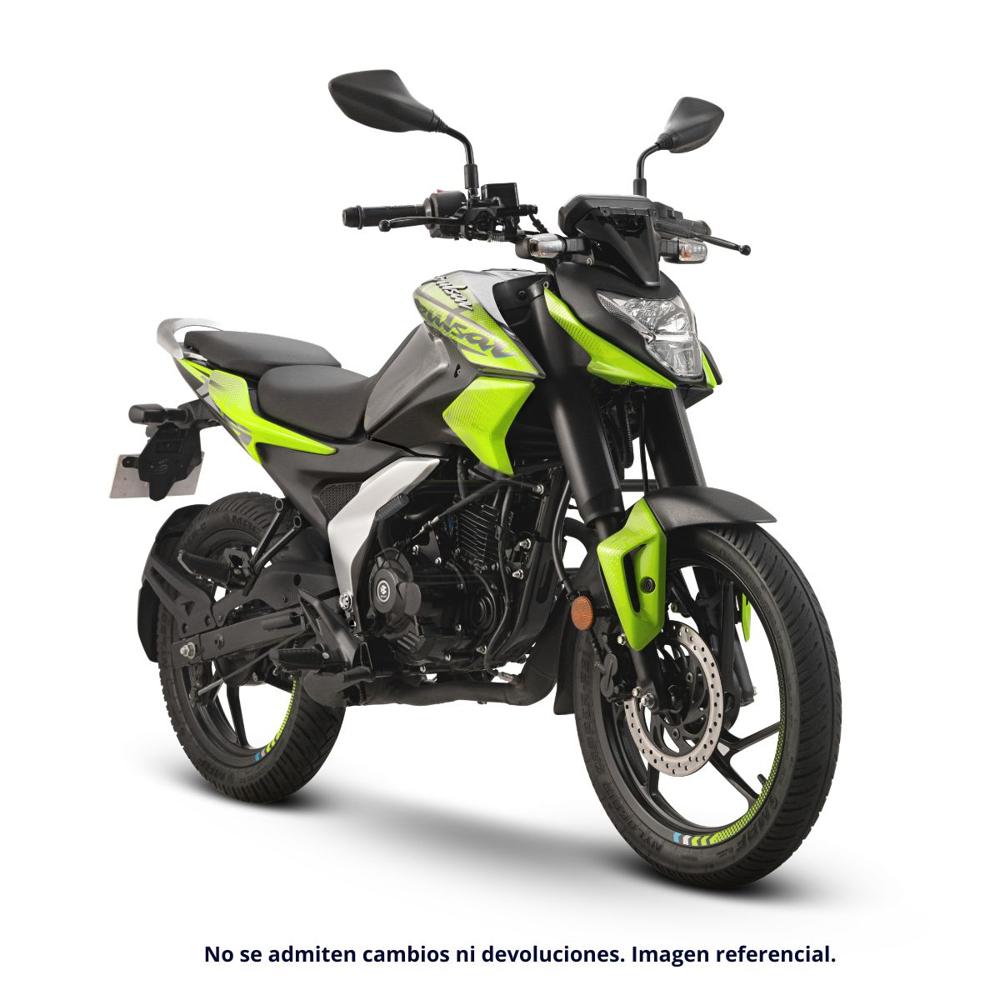 Moto Bajaj Pulsar N 125 CARBURADA - Negro Verde
