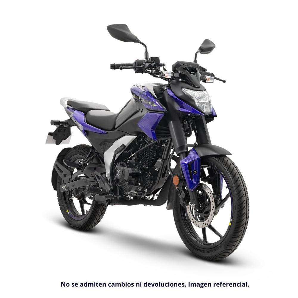 Moto Bajaj Pulsar N 125 CARBURADA - NEGRO MORADO