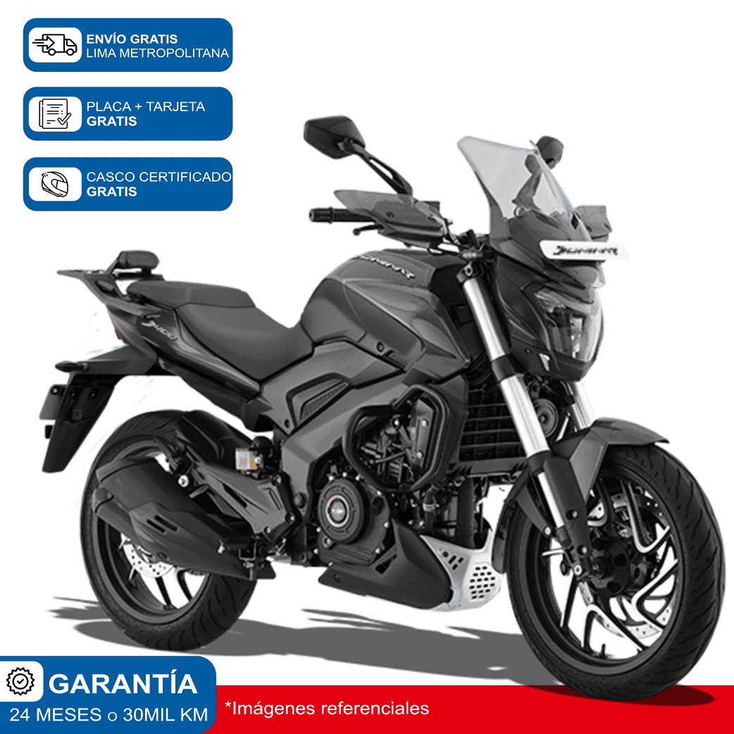 Moto Bajaj Dominar 400 2.0 Negro + incluye regalo y casco