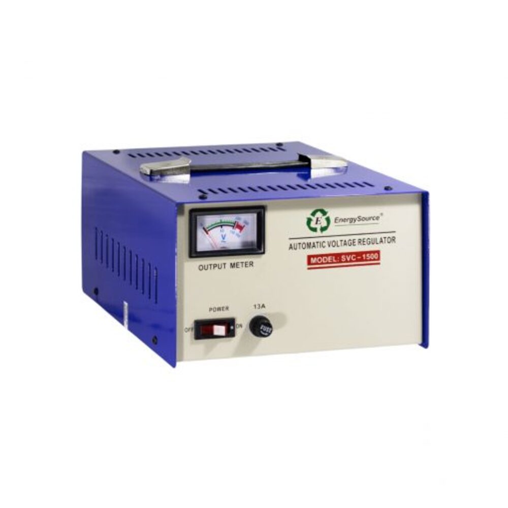 Estabilizador de Voltaje Servomotor 1500w Svc-1500 Energysource