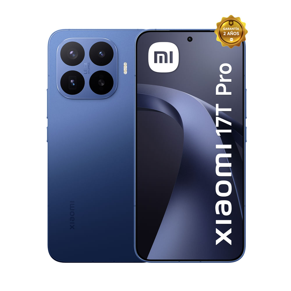 Celular Xiaomi 17T Pro 512GB 12GB RAM azul