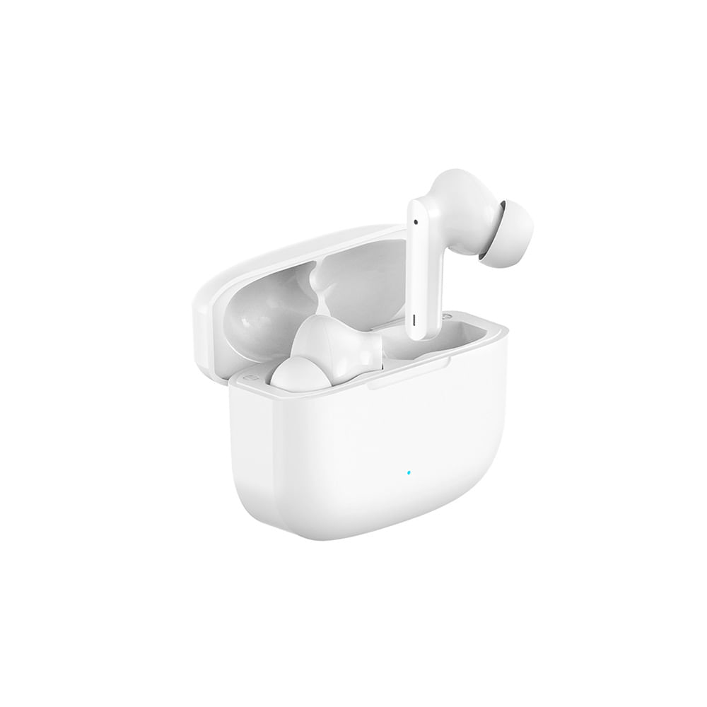 Audífonos Inalámbricos Movisun Earbox Buds 2 TWS Bluetooth 5.3 con ANC y hasta 22 Horas Blanco