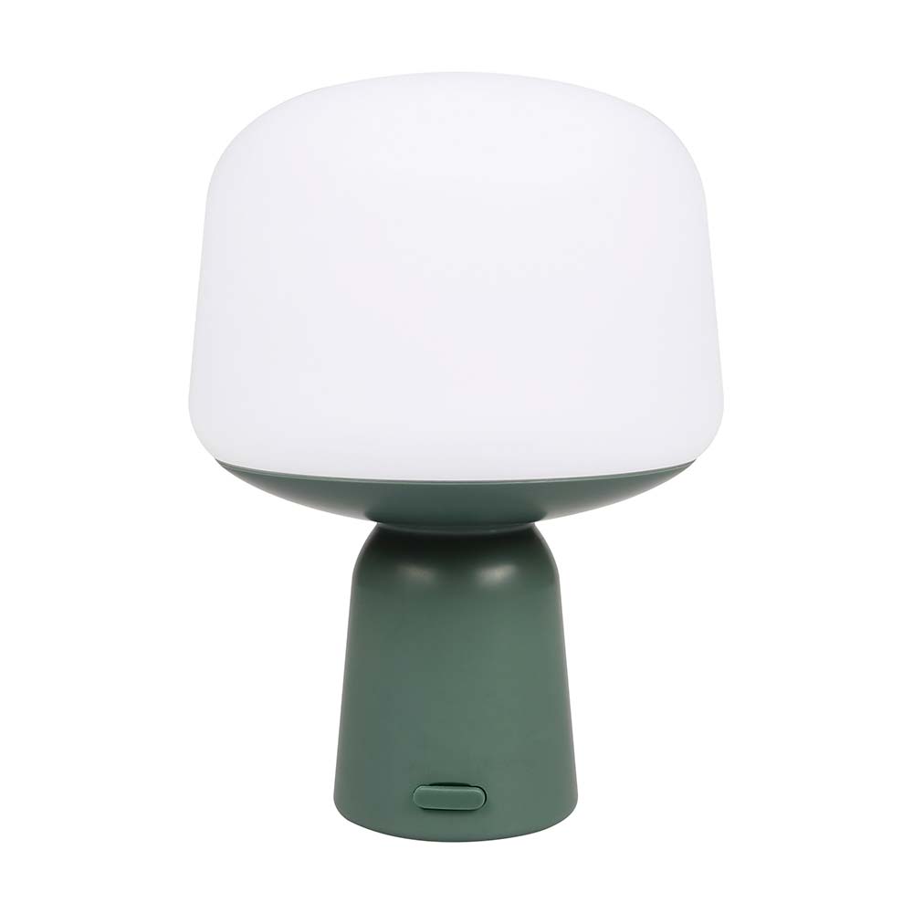 Lámpara de Mesa Luno 20cm Inspire Marrón Metal 100 lm