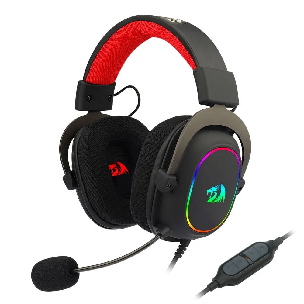 Audífono Redragon Zeus X H510 RGB Sonido 7.1 Negro