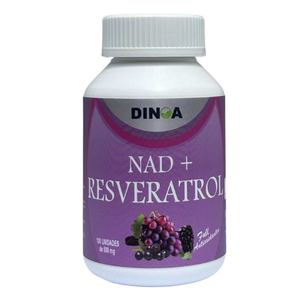 NAD Resveratrol Dinoa Cápsulas100 - Longevidad- Salud celular