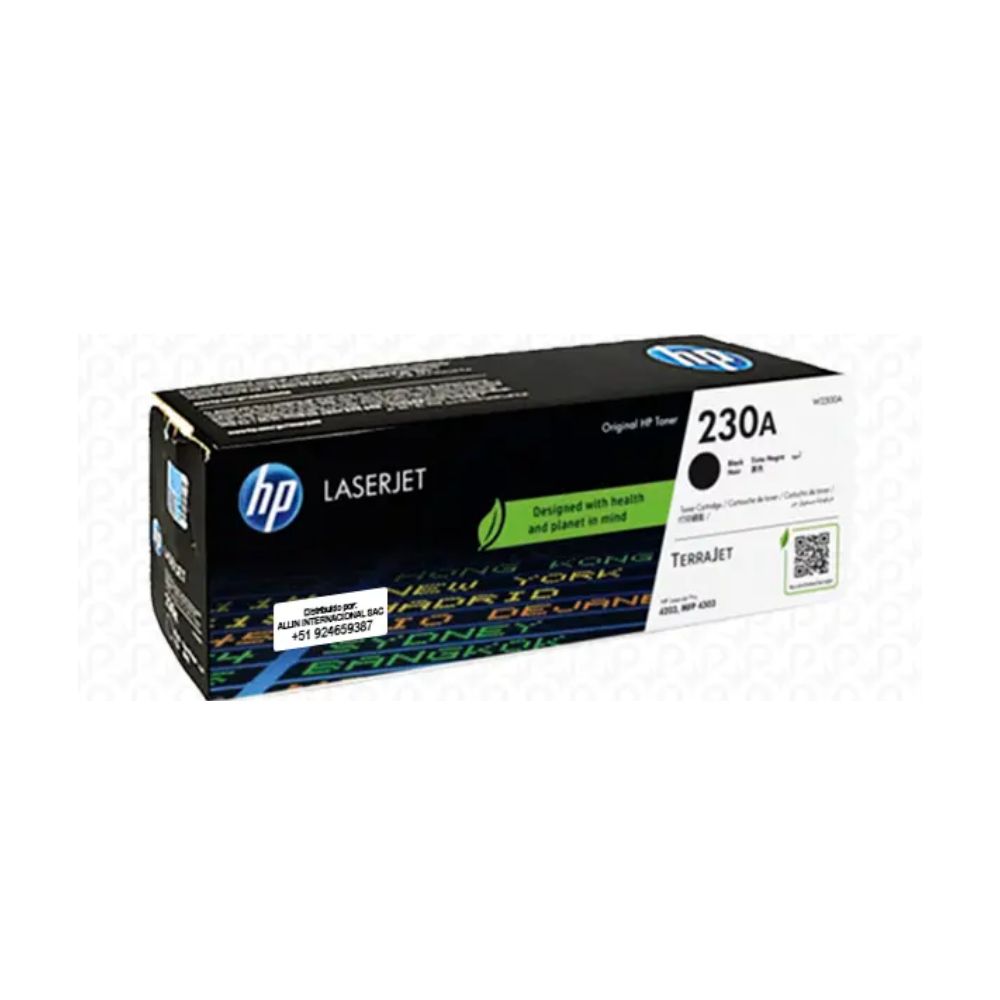 Toner HP 230A Negro W2300A