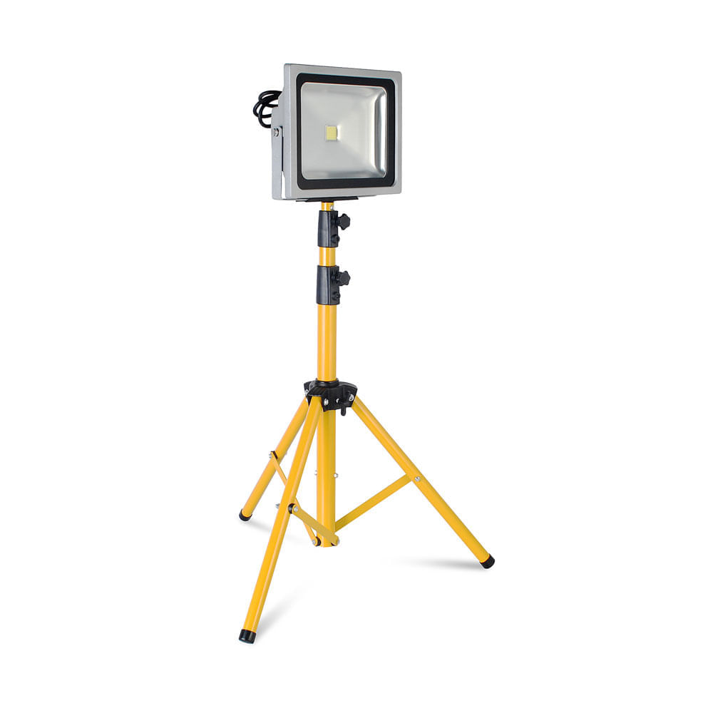 Trípode LED 1x50W Luz Blanca Orange