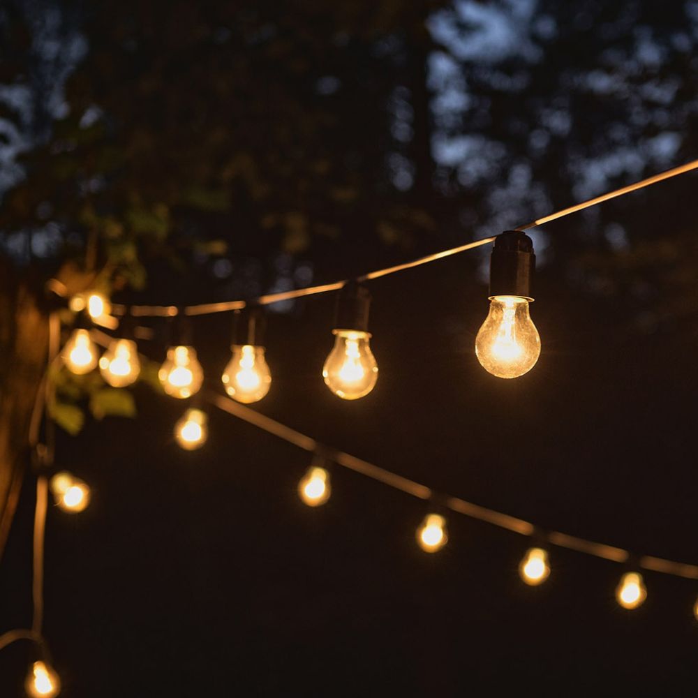 Guirnalda Orange 12 Focos E27 Luz Cálida IP65 7.2m