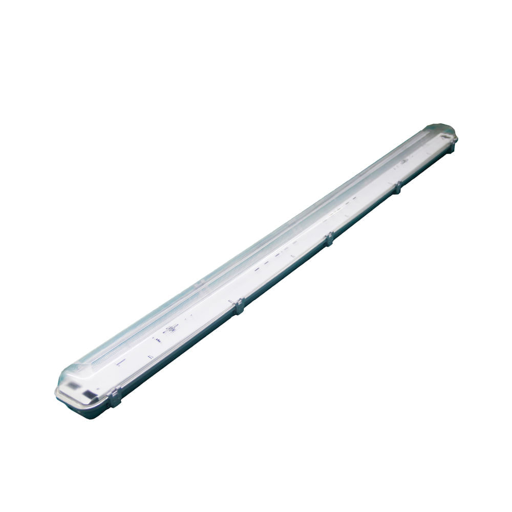 Carcasa Hermética para 2 fluorescentes T8 Philips