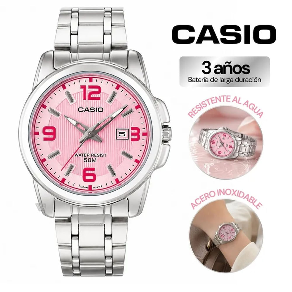 Reloj Casio Para Mujer LTP-1314D-5AV
