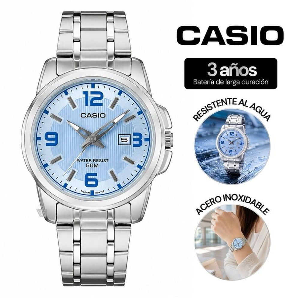 Reloj Casio Para Mujer LTP-1314D-2AV