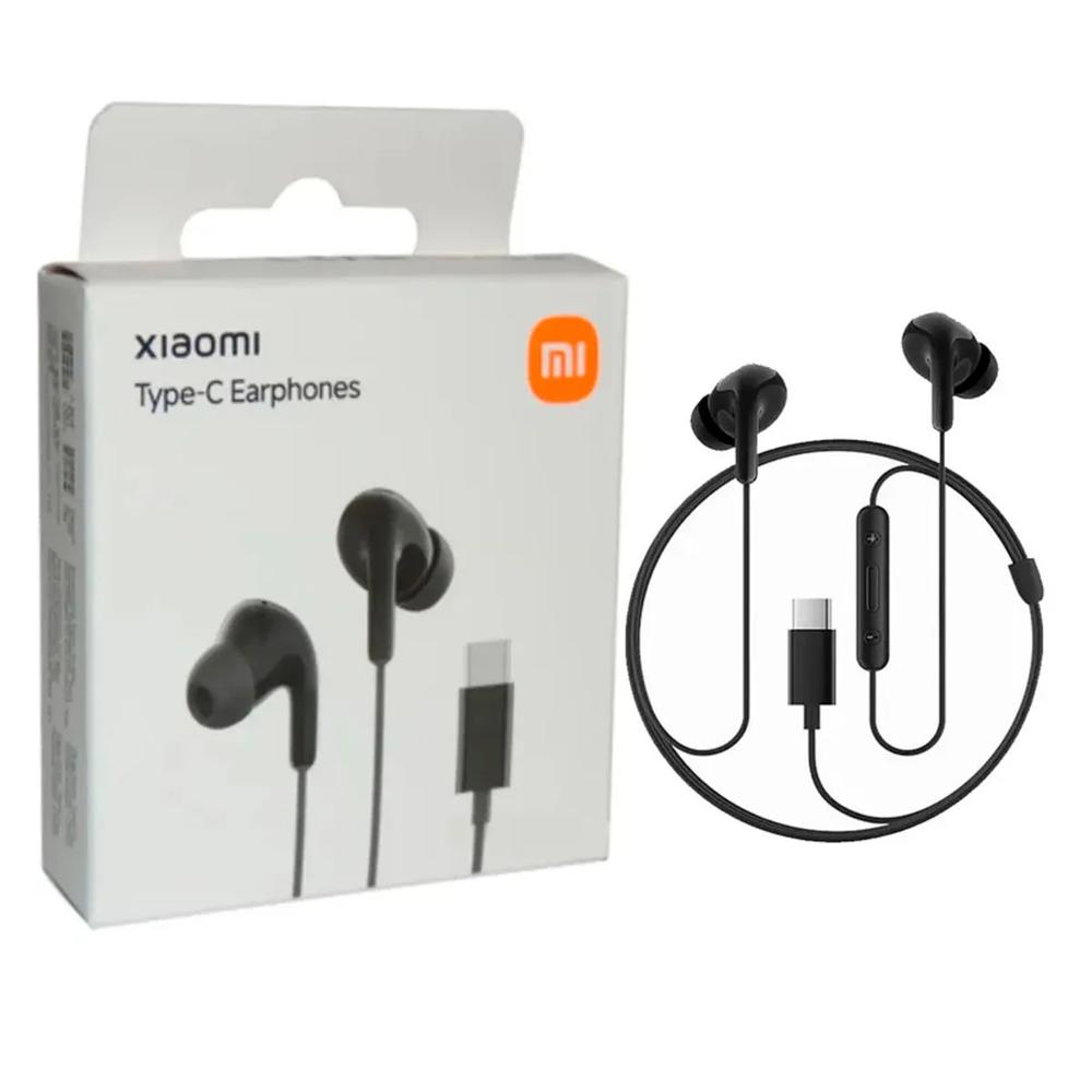 Audifono Xiaomi Tipo USB-C Negro