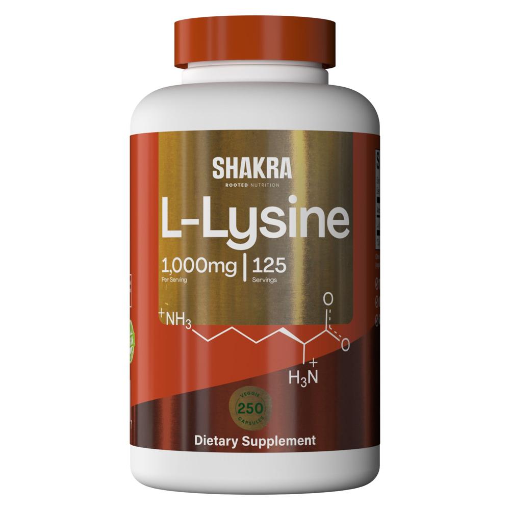 Shakra Lysine Lisina 250 Capsules