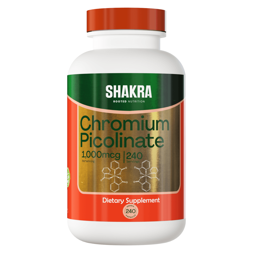 SHAKRA CHROMIUM PICOLINATE PICOLINATO DE CROMO  10