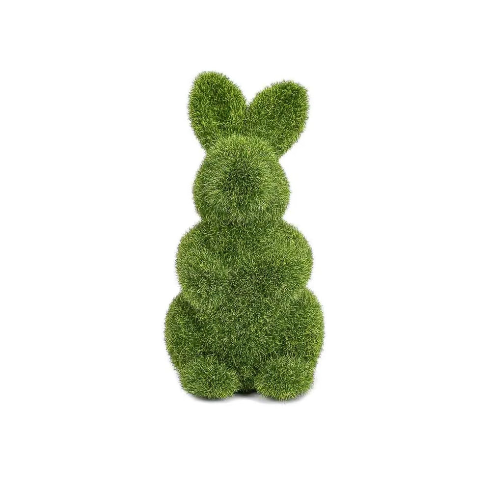 PASCUA - Conejito de espuma con gras artificial