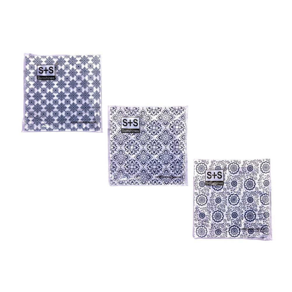 Set de 20 Servilletas Desechables Color Surtido