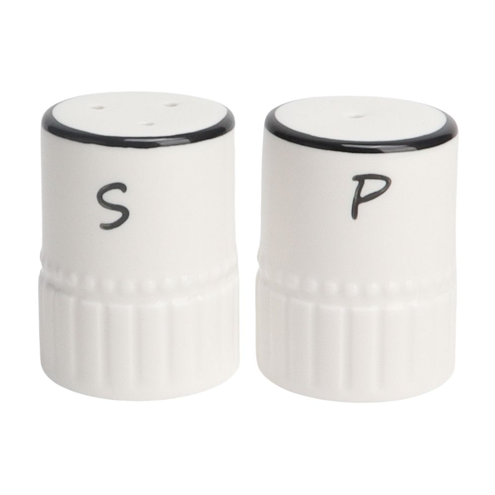 Set Salero y Pimientero Porcelana Atmosfera