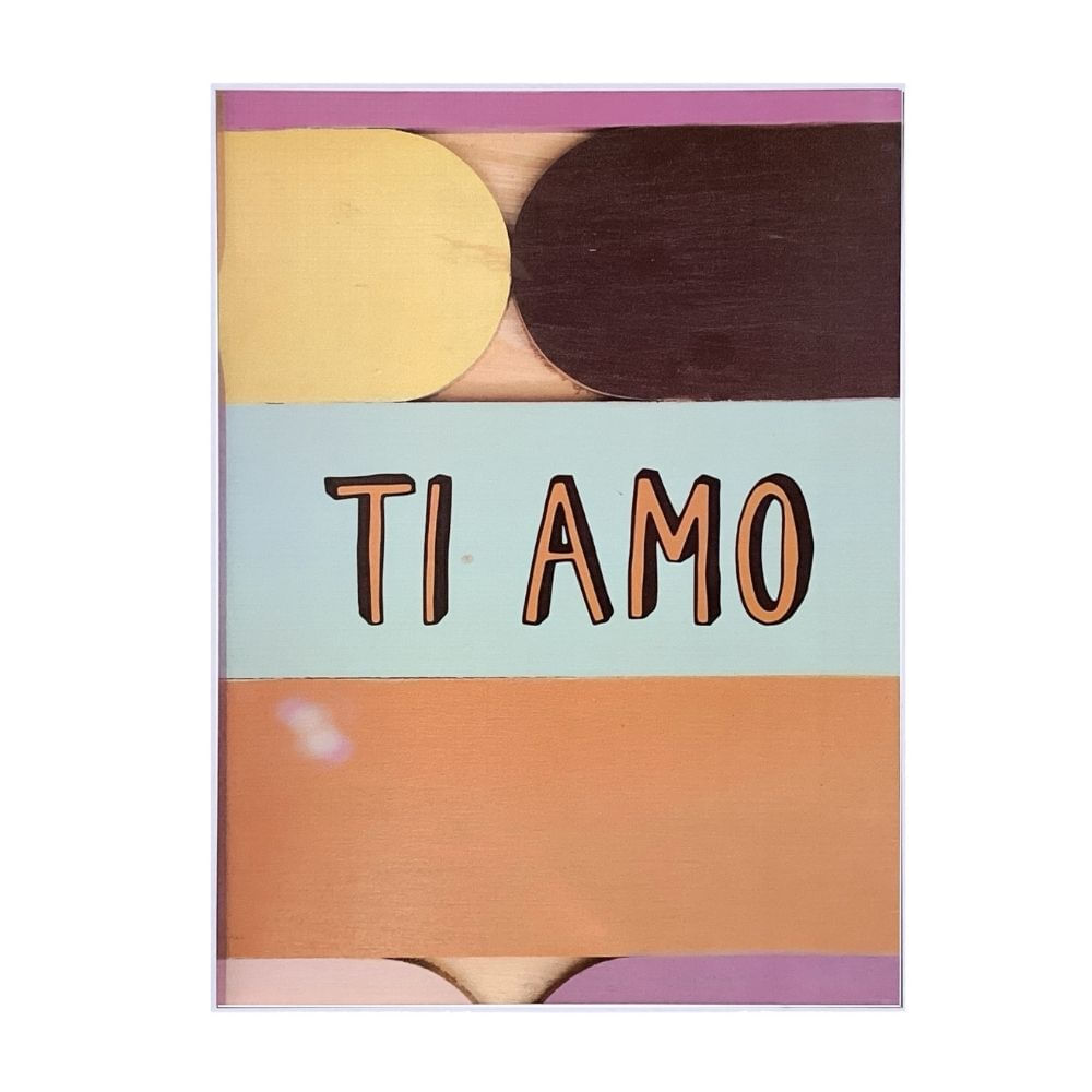 Cuadro Decorativo Ti Amo 30x40cm Decore