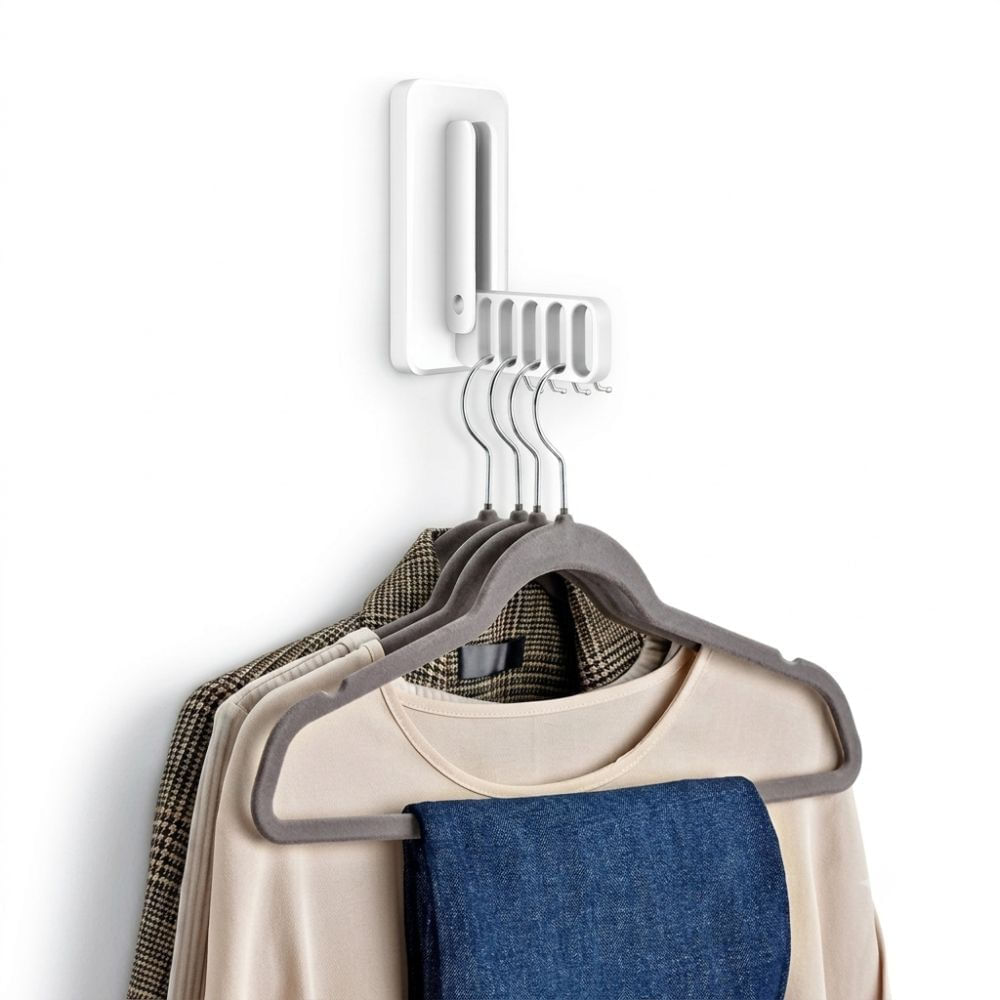 Gancho Command plegable para ropa Blanco 3 tiras 3M
