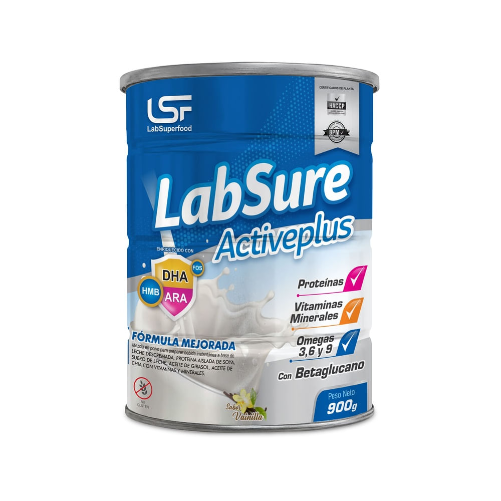 LABSURE ACTIVE PLUS  X 900G - LATA