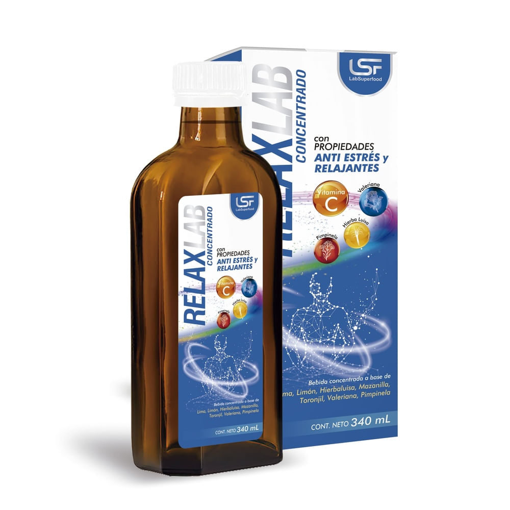 JARABE RELAXLAB ( VALERIANA ) CON CAJA X 340ML (NUEVO)