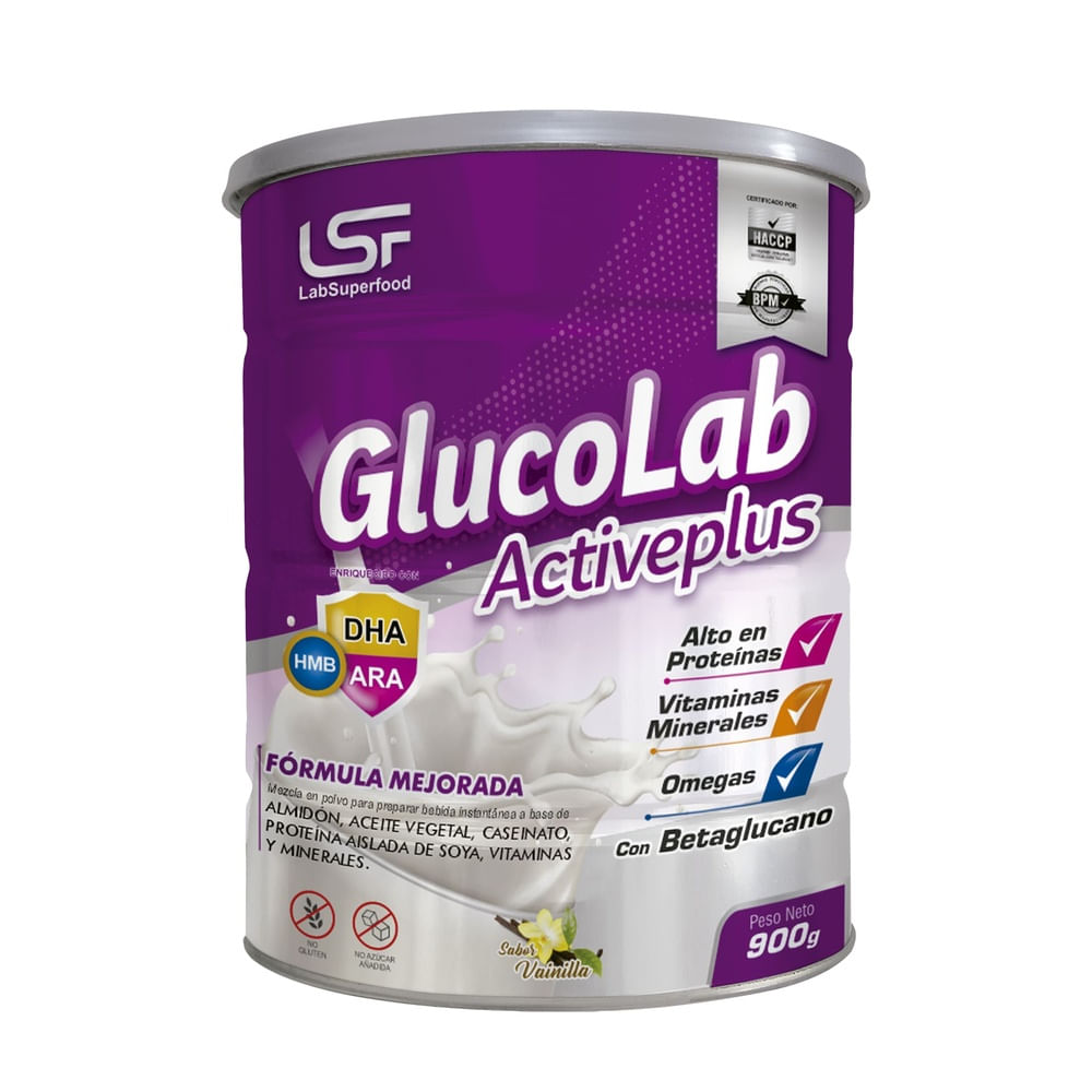 GLUCOLAB ACTIVE PLUS X 900G - LATA