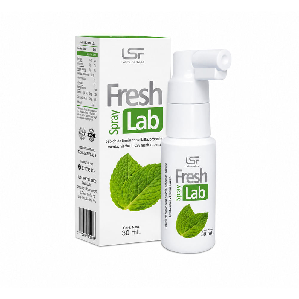 FRESH LAB SPRAY X 30ML (CLOROFILA)