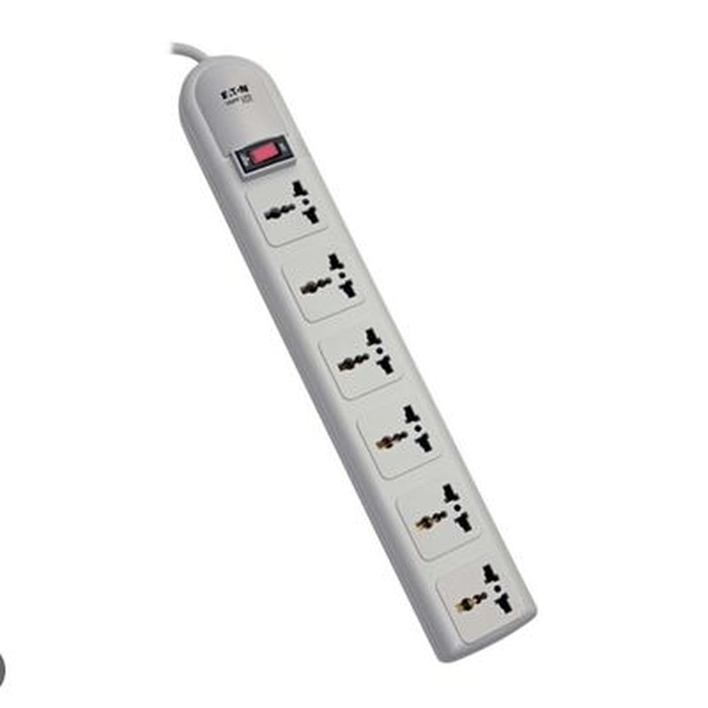 Tripp Lite Protector Contra Sobretensiones 230V con 6 Tomacorrientes Universales
