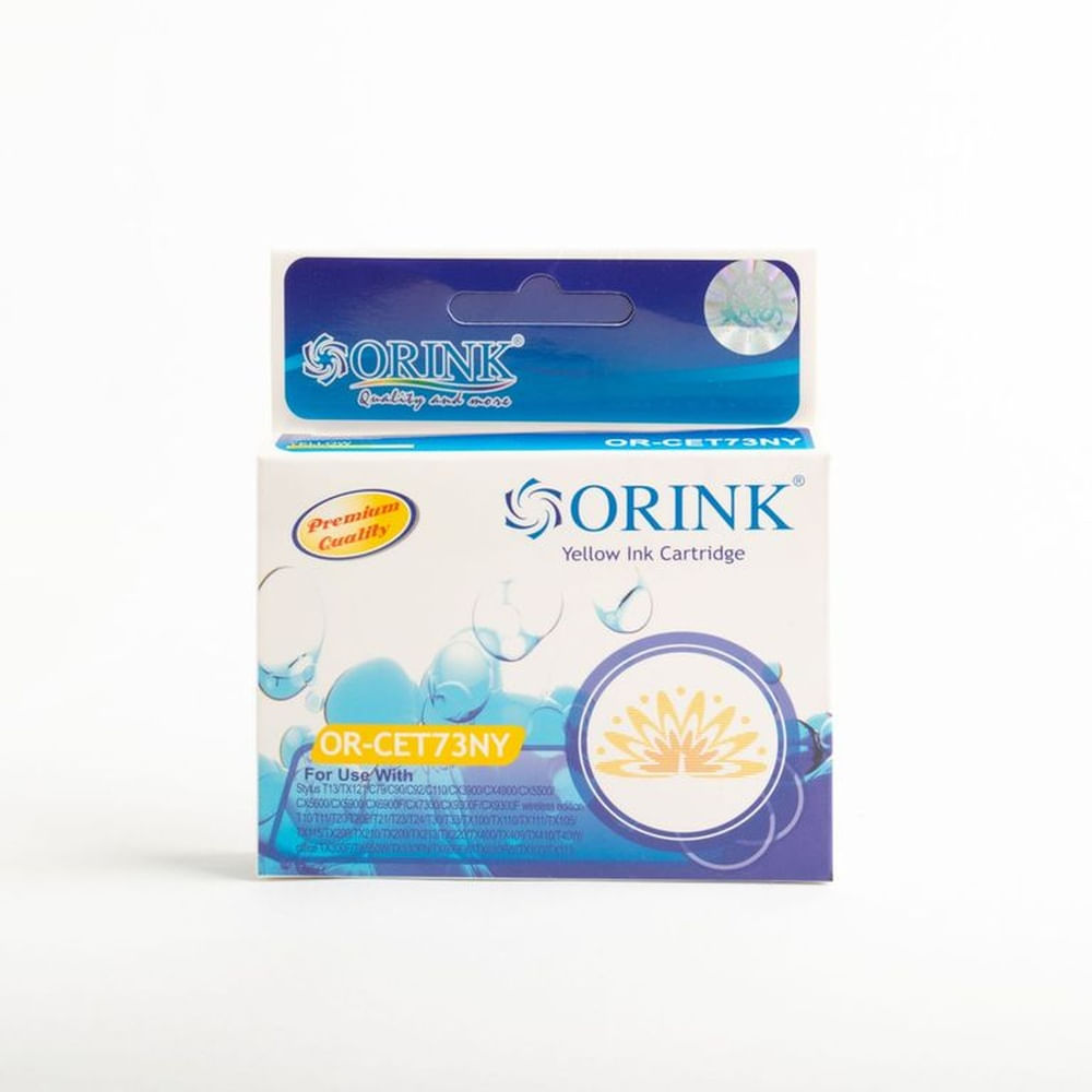 Cartucho de tinta Compatible Orink T73N Amarillo  Yellow