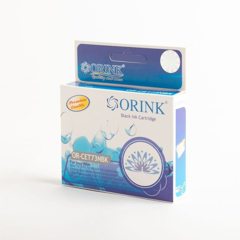Cartucho de tinta Compatible Orink T73N Negro  Black