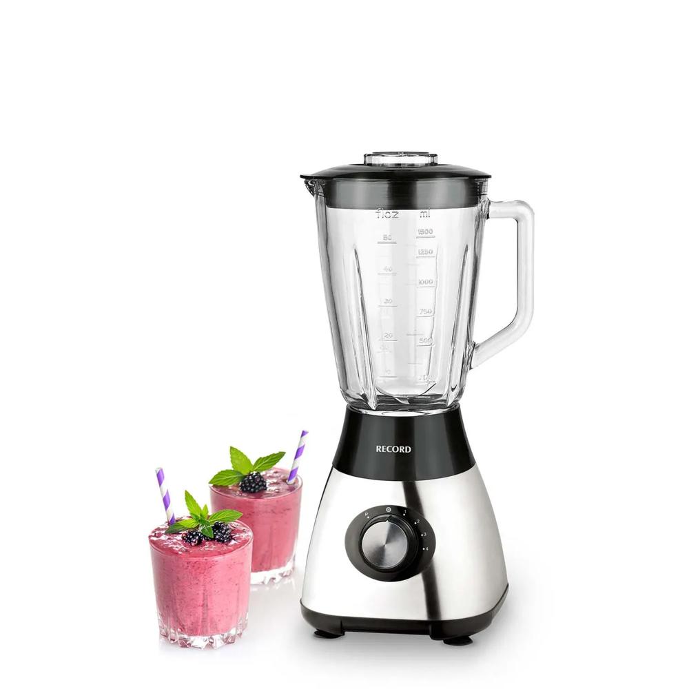 Licuadora Record 15L  Pulsador Inox REC-INLAC600