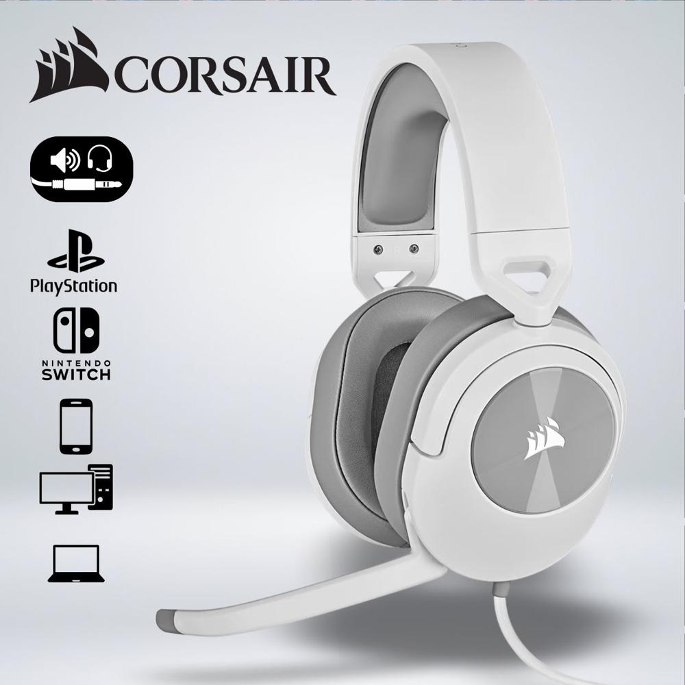 AUDIFONO GAMING CORSAIR  HS55 STEREO PS5 XBOX NINTENDO SWITCH  CA-9011261-NA