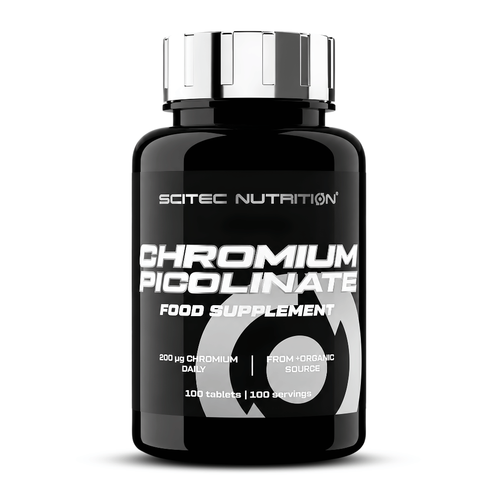 Picolinato de Cromo 200 MCG - Scitec Nutrition - 100 Tabletas