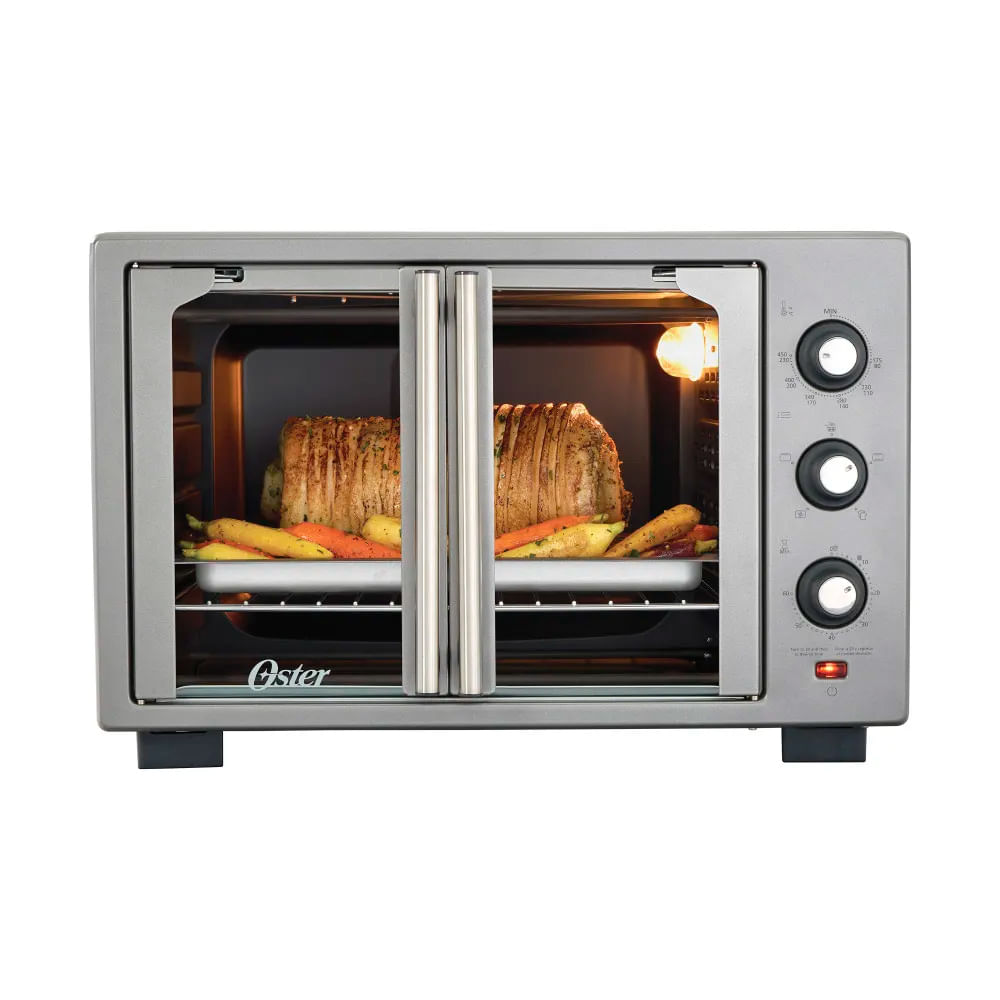 Horno de 35 litros con Puertas Francesas Oster TSSTTV35FDMAFNS