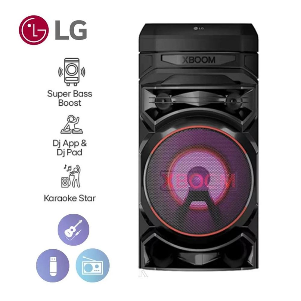 Torre de Sonido LG XBOOM con Bluetooth Karaoke RNC5