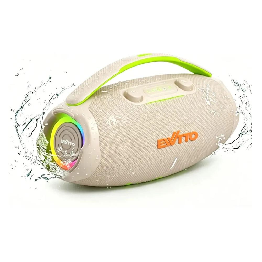 Parlante Bluetooth Ewtto Inalámbrico 60W BT-AUX-USB-TF  2 Bocinas de 78mm - EW-P463 -BLANCO