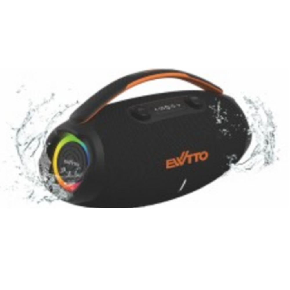 Parlante Bluetooth Ewtto Inalámbrico 60W BT-AUX-USB-TF 2 Bocinas de 78mm - EW-P463B - Nuevo Modelo