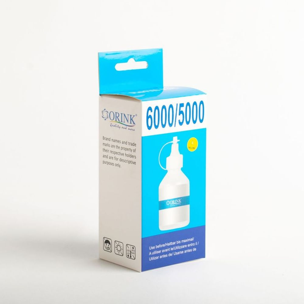 Tinta Compatible  Orink 6000 5000 Yellow 50 ml