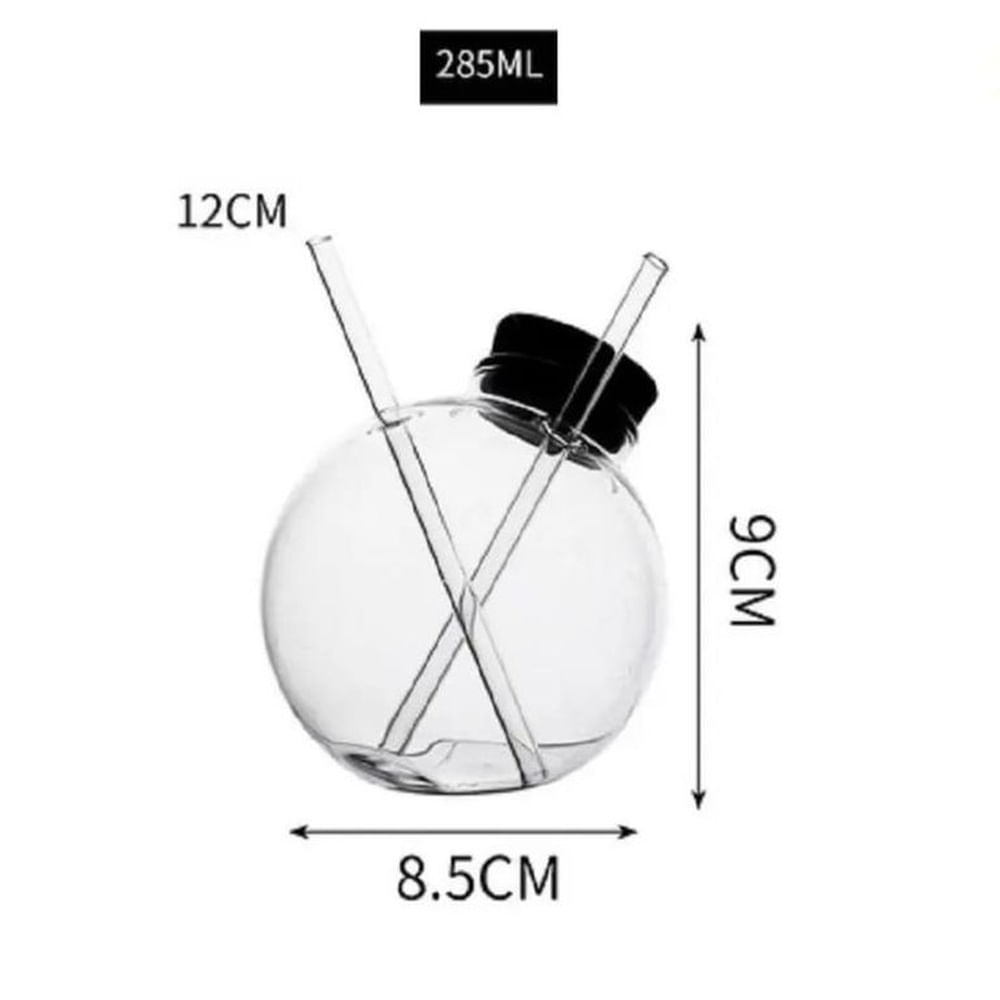 Copa de cóctel de bola esférica creativa 280ml