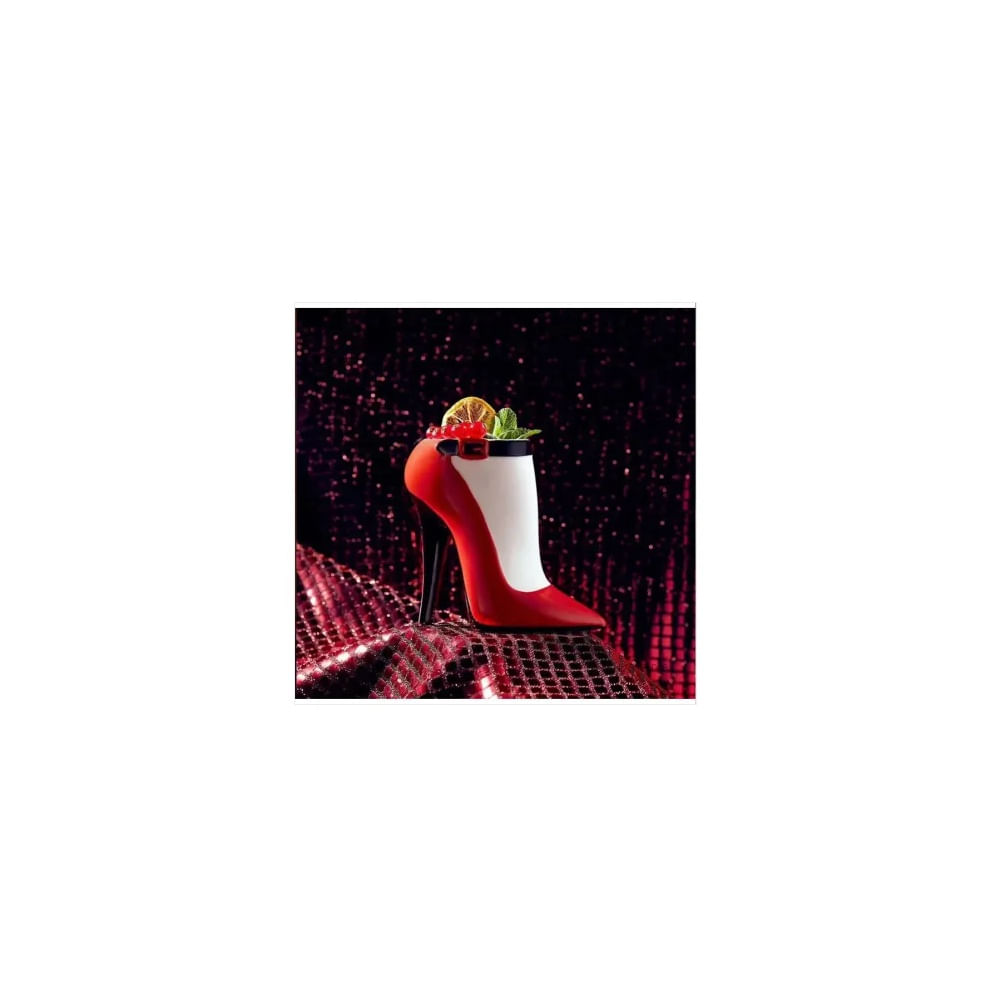 Zapato de tacón alto para mujer taza Tiki 460ml