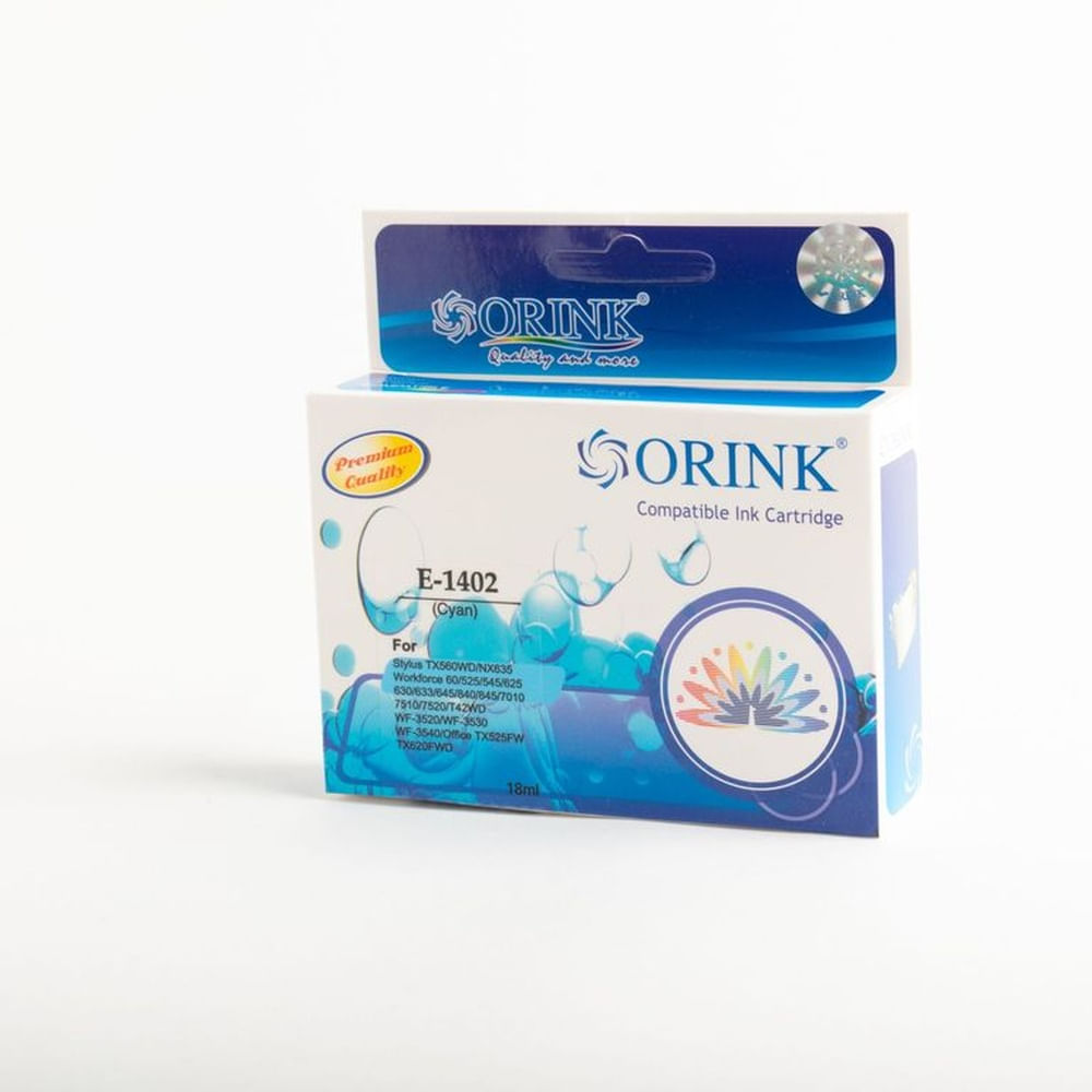 Cartucho de tinta Compatible Orink T140 Azul  Cyan 18 ml