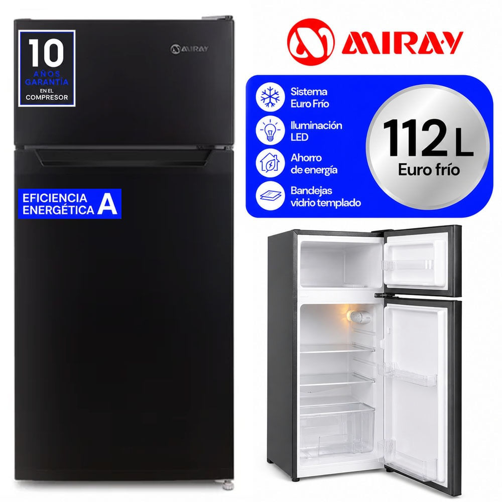 Refrigeradora RM-114H Euro Frío 112 L