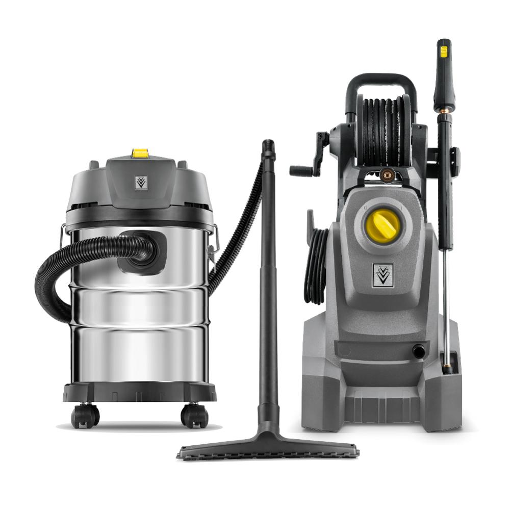 Combo Hidrolavadora HD4-10 y Aspiradora NT20-1