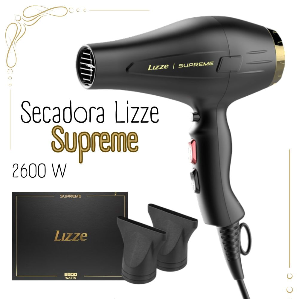 Secadora de Cabello Lizze Supreme Top Line Profesional 2600 WATTS