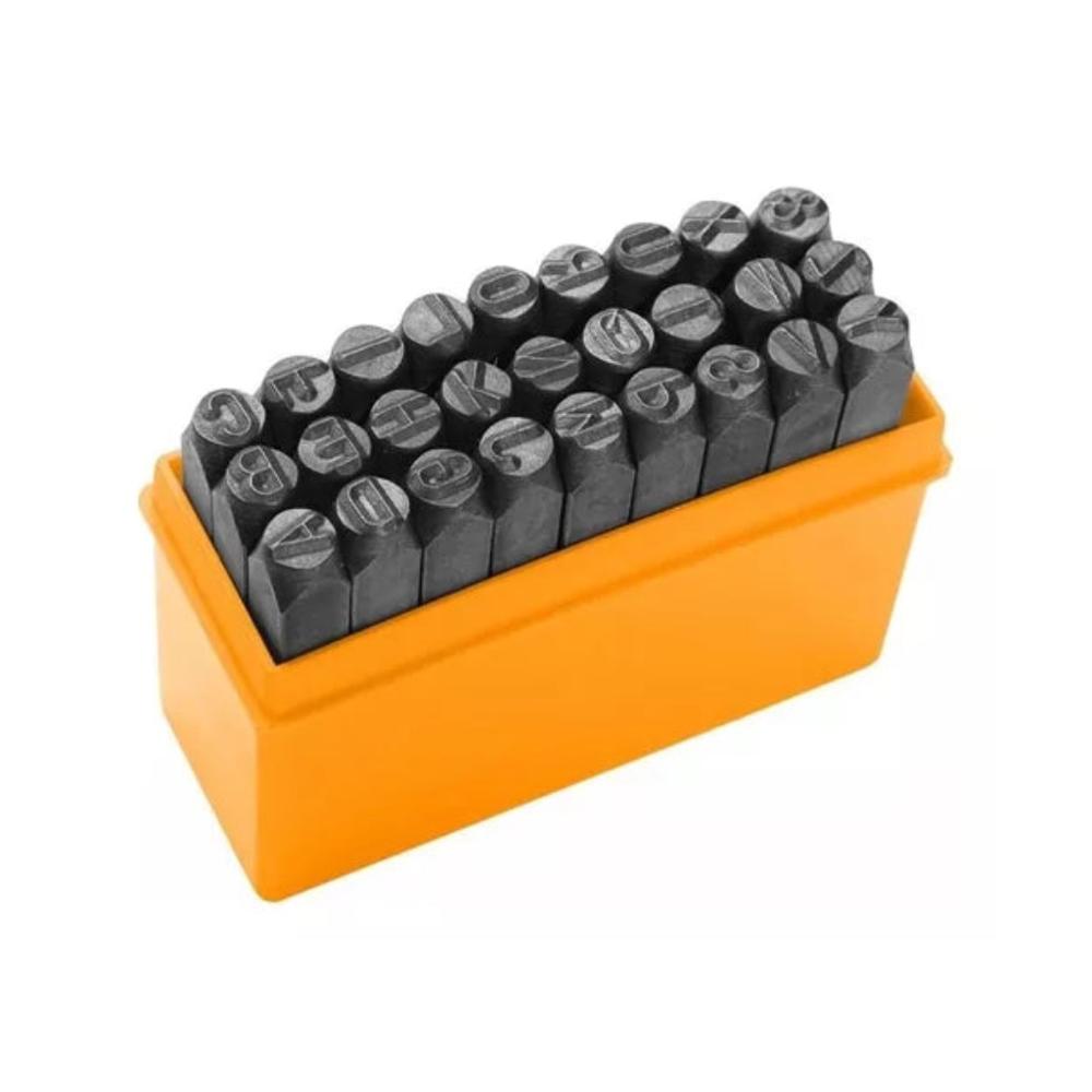 JUEGO DE PUNZONES  LETRAS 27PCS 3MM Tolsen - 25101
