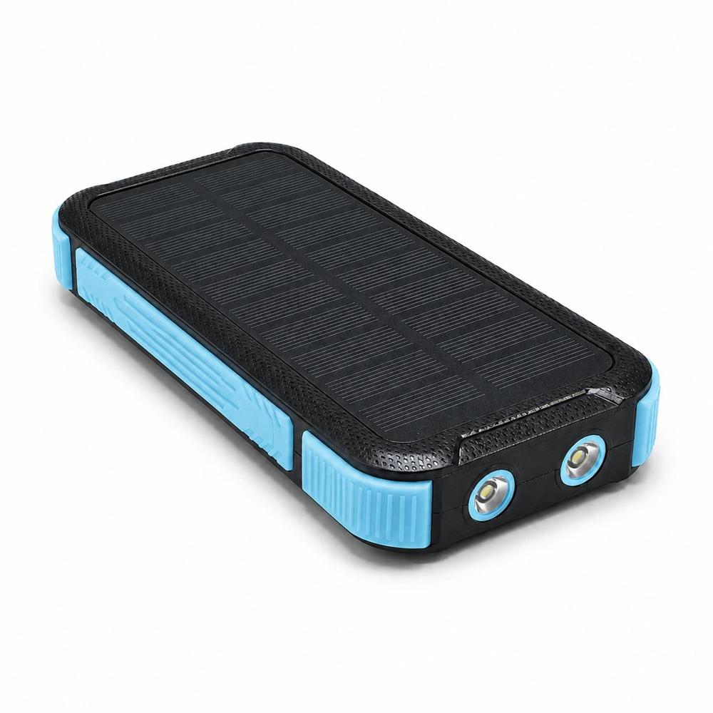 Power Bank Solar Yesido PB205 30000 Mah Bateria Portatil Celeste