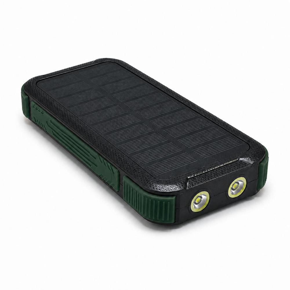 Power Bank Solar Yesido PB205 30000 Mah Bateria Portatil Verde